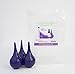 Purple Baby Nasal Aspirator, Bulb Syringe, Ear Wax Syringe, 1 Ounce, 3 Pack, Travel Size