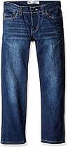 Levi's Big Boys' 511 Slim Fit Performance Jeans, Resilient Blue, 10 Regular