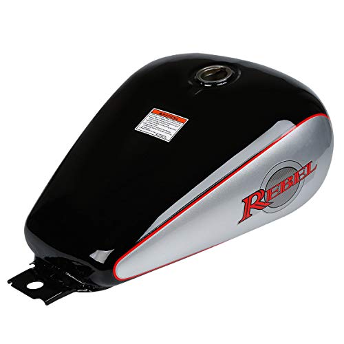 XFMT 3.4 Gallons Fuel Gas Tank Compatible with Honda CMX 250 CMX250 Rebel 1985-2016