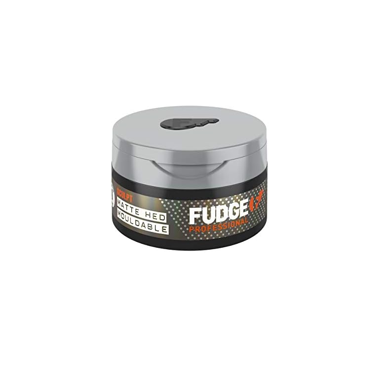 Fudge Professional Hair Clay Cream, Matte Hed Mouldable, Flexible