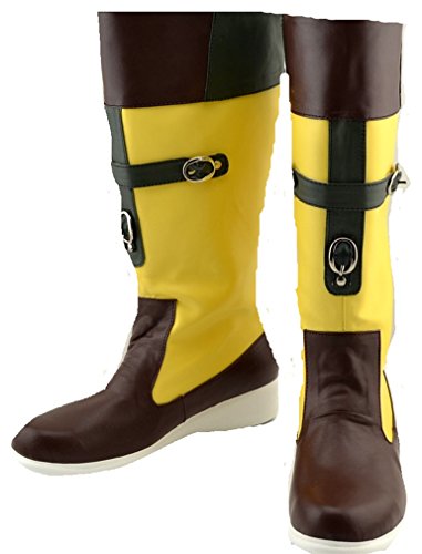 Final Fantasy 10 X-2 Rikku cosplay costume Boots Boot Shoes Shoe