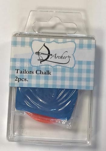 ARCHER AR1007 Tailors Chalk, 10 x 6 x 2 cm, (Assorted Color), 2 Count (Pack of 1) - Image 4