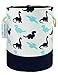 Storage Bin，Cotton Collapsible Organizer Basket for Laundry Hamper,Toy Bins,Gift Baskets, Bedroom, Clothes,Baby Nursery(Dinosaur)