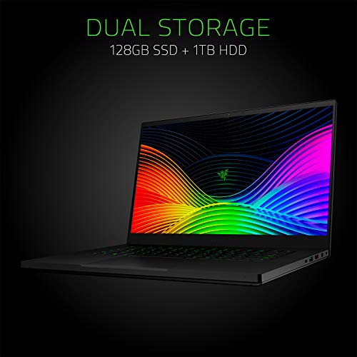 Razer Blade 15 Gaming Laptop 2019: Intel Core i7-9750H 6 Core, NVIDIA GeForce GTX 1660Ti, 15.6
