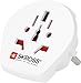 Skross PRO World Travel Adapter With Ground Plugs