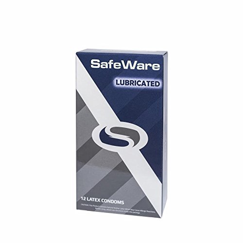 SafeWare Lubricated Condoms 12 Pack | Durable, Flexible, Silky Smooth, Comfy & Electronically Tested Latex Condoms | Enjoy Intense Intercourse, Protect Yourself & Achieve Contraception - Thumbnail 5