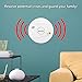 Combination Smoke and Carbon Monoxide Detector, Smoke Co Alarm for Home Bedroom Travel Portable