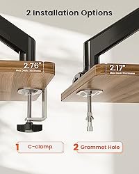 ErGear Single Monitor Arm for 13-32 inch