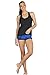 icyzone Workout Tank Tops for Women - Racerback Athletic Yoga Tops, Running Exercise Gym Shirts(Pack of 3)(L, Black/Granite/Green)