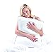 Sleep Innovations Forever Cool Gel Memory Foam Pillow, Standard Size, Cool Touch Cover and Cooling Gel Memory Foam Core, Side, Stomach, and Back Sleepers, Medium Support