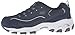 Skechers Sport Women's D'Lites Integrity Fashion Sneaker,Navy/White,8 M US