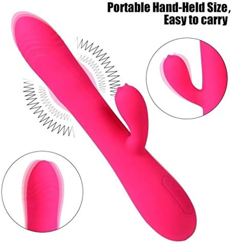 WMNBV Double Motor Rabbit Vib Toys for Women with Powerful 6 Thrusting Mute & Waterproof to Relax