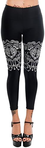 Women's Too Fast Apparel Lacey Locket Lexy Leggings L