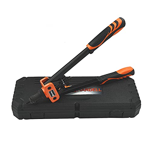 HARDELL Rivet Nuts Tool, 14" Hand Rivet Tool Kits with 100Pcs Rivet