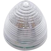 United Pacific 38366 9 LED 2" Beehive Clearance/Marker Light - Amber LED/Clear Lens
