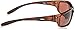 Crossfire 21126 Infinity Premium Safety Glasses, HD Brown Polarized Lens - Crystal Brown Frame, Regular