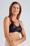 Amoena Women's Rita Wire-Free with Coolmaxa Pockets Bra, Black, 40C