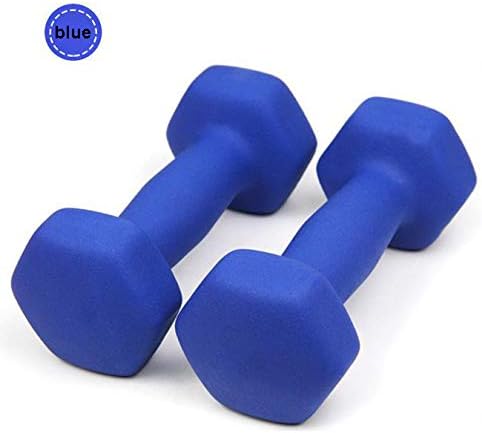Relubby Hex Dumbbell,Rubber Encased Multiple Weight Options (Pair)