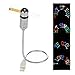 Nasuo (New RGB version) USB LED RGB Programmable Fan for PC Laptop Notebook Desktops Flexible Gooseneck Mini USB Programmable Fan Colorful Cooling Fan (Programmable Fan) (RGB)