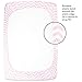 Cuddly Cubs Fitted Pack n Play Sheets Compatible With Graco, Guava Lotus Playard and Other Playpen, Play Yards, Portable and Mini Crib | Pink Pack and Play Sheets