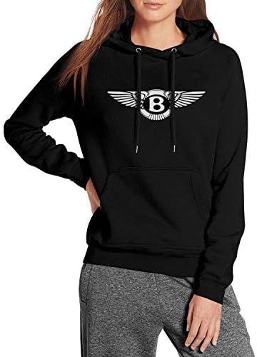 CUSOUL Womens Sweatshirt Bentley-Logo- Fleece Long Sleeve Pullover