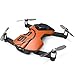 WINGSLAND WingsLand 4K Camera Live Video Foldable Pocket Size WINGSLAND S6 Air Selfie Drone, Black Orange, Ultra-Compact (S6)