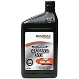 Generac Full Synthetic Motor Oil 5W-30 SN Quart Bottle Part# 0J5140 (qt)