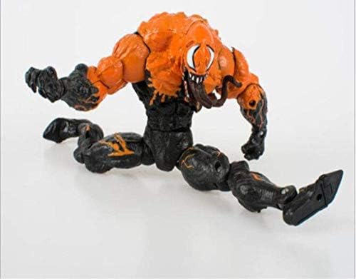 MODELSS Joint Movable Model Toy Doll Movie Venom Action Model Toy Deadly Guardian Anime DC Venom Hand (black Yellow 18cm)