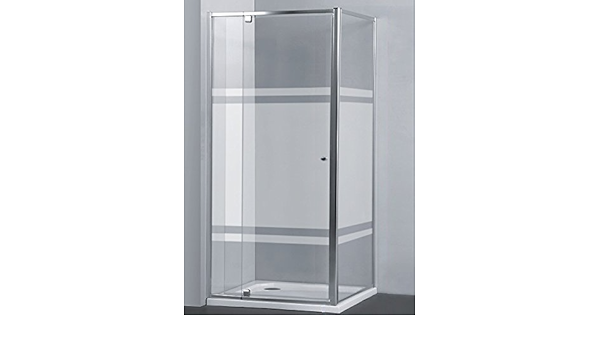 Mampara AURA Rectangular Pivotante con Lateral Fijo de 80 cm ...