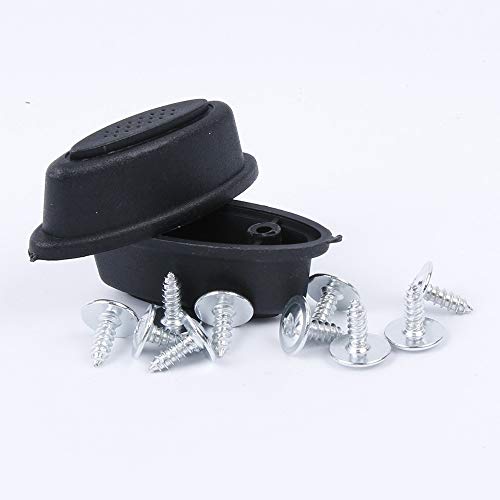 MOTZU 2 Pair Luggage Bracket Side Feet With 20 Screws, Baggage Stud Foot, Feet Pad, Travel Bags accessories, Simple replacement - Thumbnail 7