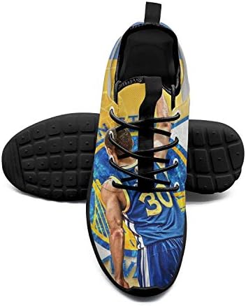 WAQKQK Basketball Gym Running Printed lace-up Running Shoes The Golden Boy