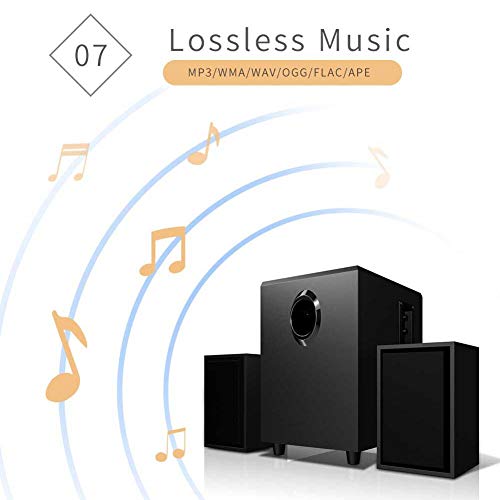 VOVI Car Stereo with 7 Inch 2 DIN Car Bluetooth Stereo Radio Car Mp5 Card Player Connected to The Camera Bluetooth Call Reversal Priority for Car - Thumbnail 4
