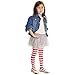 Angelina 6-Pack Girl's Colorful Assorted Patterned Winter Tights [Heel and Toe], 0031_1_6-8