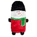 ZippyPaws Holiday Buddie Snowman Squeaky Plush No Stuffing Dog Toy, Large