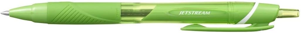 UNI-BALL JETSTREAM SXN-150-07 RETRACTABLE ROLLERBALL PEN [Pack of 10] Lime Green Barrel with Lime Green Ink