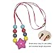 V-TOP Silicone Baby Teething Necklace or Bracelet Rainbow Chewable Baby Teether Toys