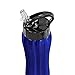 Hydracentials Insulated Stainless Steel Metal Water Bottle with Straw Lid - Vacuum Insulated Water Bottles, Keeps Hot and Cold - Sports Canteen Bottle (Cobalt, 25oz)