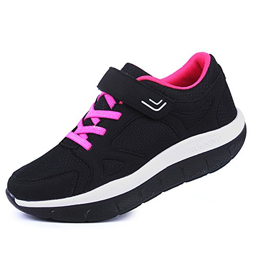 JARLIF Women's Comfortable Platform Walking Sneakers Lightweight Casual