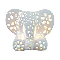 White Elephant NIGHTLIGHT for Children | Nursery Decor Gift for Baby Shower