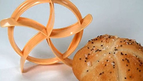 image for ☀ Dergo ☀Slicer Cutting ,Plastic Pastry Cutter Dough Cookie Press 