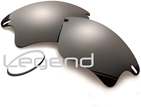 POLARIZED Replacement Legend Lenses For Oakley FAST JACKET XL - Many Colors (Fast Jacket XL, Titanium mirror)