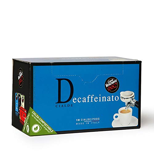 Caffè Vergnano 1882 Pads Caffè Decaffeinato (Entkoffeiniert) - Packung enthält 18 Pads – Bild 4