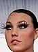 Forum Novelties Cleopatra Rhinestone Lashes, Black