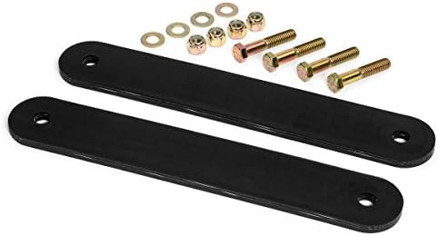 Target Hanging Kit, Rubber Straps &amp; Hardware, Suits Most AR500 Gong Shooting Targets (12" x 2" Straps, 3/8" Hardware)