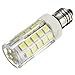 KINGSO E11 4W LED Bulb 40W Halogen Replacement Lights, 450 Lumens, Mini-Candelabra Edison Screw, 110V, Natural White, Pack of 2 Units