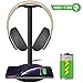 Fast Wireless Charging with Headphone Stand New bee 2-in-1 10w Wireless Charger Pad & Headset Holder for iPhone Xs MAX/XR/XS/X/8/8 Plus Galaxy Note 9/S9/S9 Plus/Note 8/S8 (No AC Adapter)