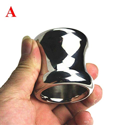 Stainless Steel Plug Ex-Pander Stopper Sles Bullet Interesting Toys for Couples,A