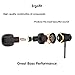 Acctrend ErgoFit Z4 HiFi In-Ear Earbud Headphones with Microphone for smart phones