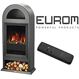 EWT Bartok elektrisches Kaminfeuer 111401/2000 Watt/Optiflame-Effekt