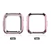 UMTELE for Versa Protective Case, Slim Plated TPU Case Scratch Resistant Cover for Versa(Pink Gold, Clear)[2-Pack]
